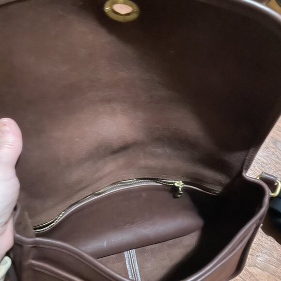 Vintage Coach City Bag in Brown 9790 - Picture 9 of 14